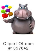 Hippo Clipart #1397842 by Julos