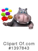 Hippo Clipart #1397843 by Julos
