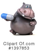 Hippo Clipart #1397853 by Julos