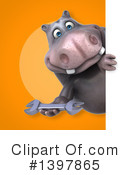 Hippo Clipart #1397865 by Julos
