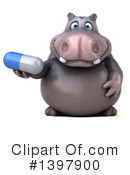 Hippo Clipart #1397900 by Julos