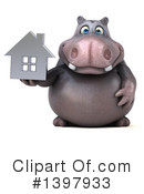 Hippo Clipart #1397933 by Julos