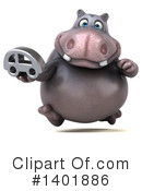 Hippo Clipart #1401886 by Julos