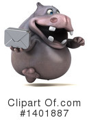 Hippo Clipart #1401887 by Julos