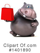Hippo Clipart #1401890 by Julos