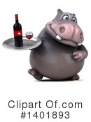 Hippo Clipart #1401893 by Julos