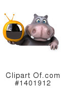 Hippo Clipart #1401912 by Julos