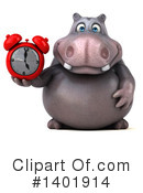 Hippo Clipart #1401914 by Julos