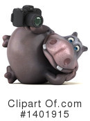 Hippo Clipart #1401915 by Julos