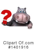 Hippo Clipart #1401916 by Julos