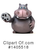Hippo Clipart #1405518 by Julos