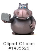 Hippo Clipart #1405529 by Julos
