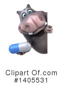 Hippo Clipart #1405531 by Julos