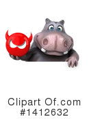 Hippo Clipart #1412632 by Julos