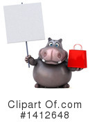 Hippo Clipart #1412648 by Julos