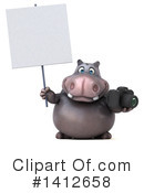 Hippo Clipart #1412658 by Julos