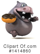 Hippo Clipart #1414860 by Julos