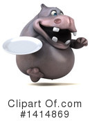 Hippo Clipart #1414869 by Julos