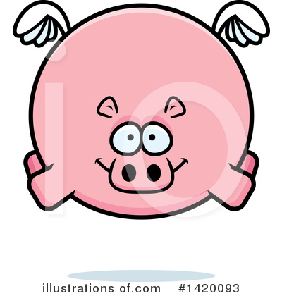 Royalty-Free (RF) Hippo Clipart Illustration by Cory Thoman - Stock Sample #1420093