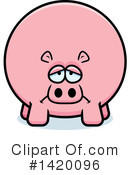 Hippo Clipart #1420096 by Cory Thoman