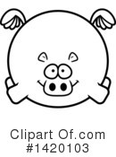 Hippo Clipart #1420103 by Cory Thoman