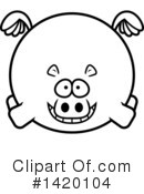 Hippo Clipart #1420104 by Cory Thoman