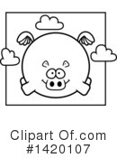 Hippo Clipart #1420107 by Cory Thoman