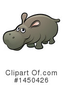 Hippo Clipart #1450426 by AtStockIllustration