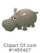Hippo Clipart #1450427 by AtStockIllustration