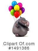 Hippo Clipart #1491386 by Julos