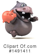 Hippo Clipart #1491411 by Julos