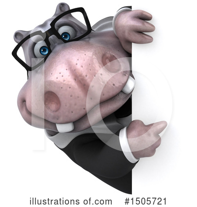 Royalty-Free (RF) Hippo Clipart Illustration by Julos - Stock Sample #1505721