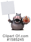 Hippo Clipart #1585245 by Julos