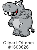 Hippo Clipart #1603626 by Toons4Biz