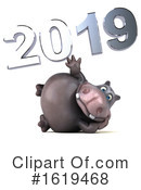 Hippo Clipart #1619468 by Julos