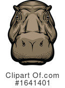 Hippo Clipart #1641401 by Vector Tradition SM