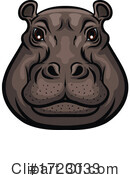 Hippo Clipart #1723033 by Vector Tradition SM