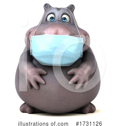 Hippo Clipart #1731126 by Julos