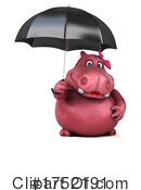 Hippo Clipart #1752191 by Julos