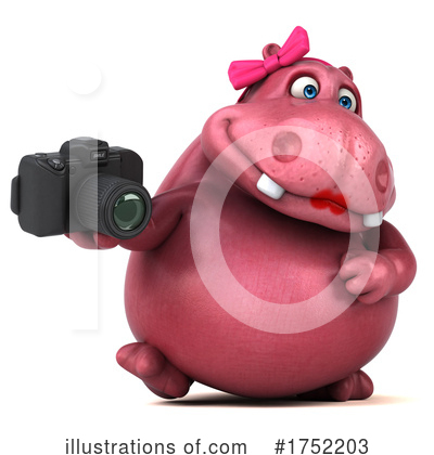 Royalty-Free (RF) Hippo Clipart Illustration by Julos - Stock Sample #1752203
