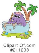 Hippo Clipart #211238 by visekart