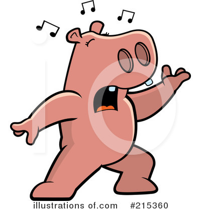 Singing Clipart #215360 by Cory Thoman