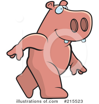 Hippo Clipart #215523 by Cory Thoman