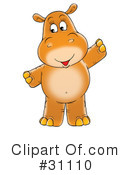 Hippo Clipart #31110 by Alex Bannykh