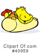 Hippo Clipart #40959 by Snowy