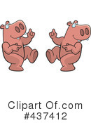 Hippo Clipart #437412 by Cory Thoman