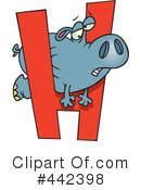 Hippo Clipart #442398 by toonaday