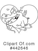 Hippo Clipart #442646 by toonaday