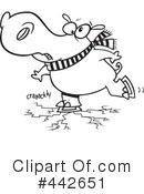 Hippo Clipart #442651 by toonaday