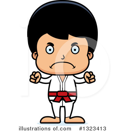 Hispanic Boy Clipart #1323413 by Cory Thoman